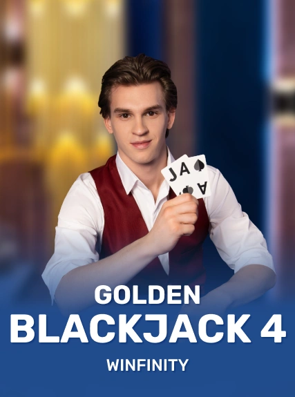 Golden Blackjack 4 game tile